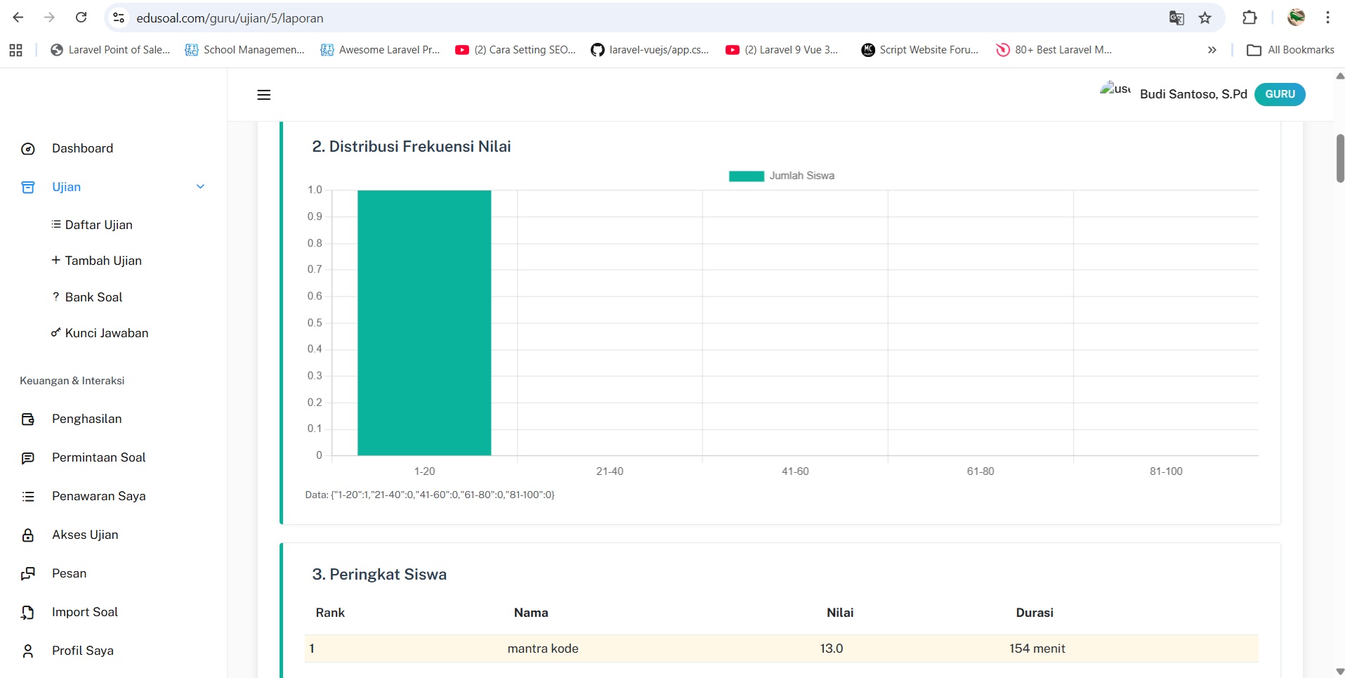 Pengaturan 2FA EduSoal