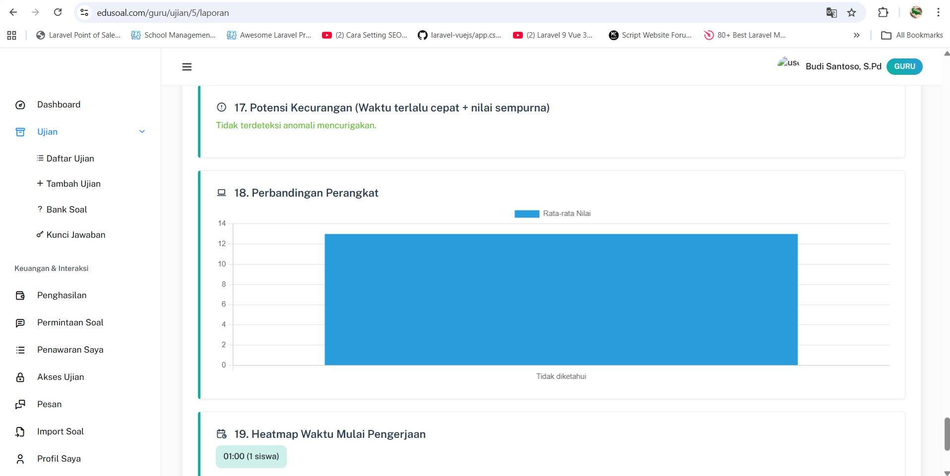Pengaturan 2FA EduSoal